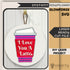 I love You A Latte Valentine Door Hanger SVG File-For Laser Engraving