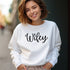 Wifey Crewneck Sweatshirt-Unisex