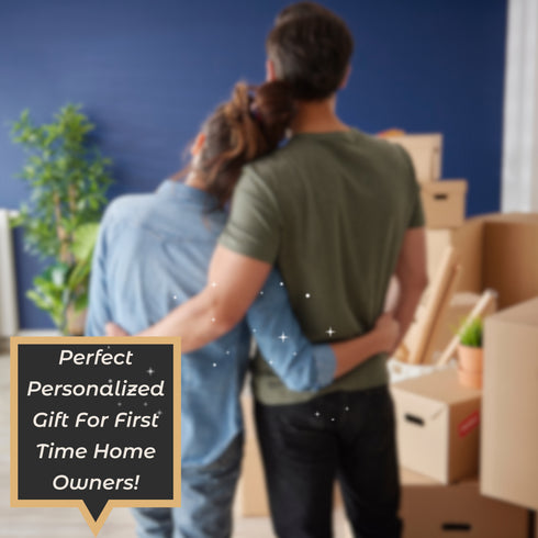 Personalized First Christmas in New Home Ornament-Laser Engraved