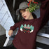 Merry and Bright Retro Christmas Crewneck Sweatshirt-Unisex