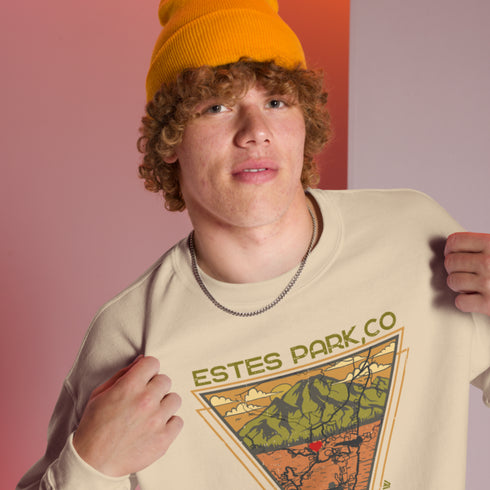 National Park Sweatshirt-Estes Park Colorado