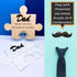 Personalized Father's Day Puzzle Piece SVG File-For Laser Engraving