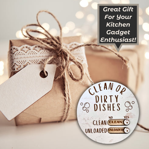 Sliding Clean Dirty Dishwasher Magnet SVG-For Laser Engraving