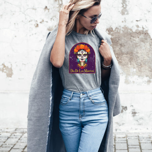 Day of the Dead-Dia De Lost Muertos Crewneck T-Shirt/Sweatshirt-Unisex