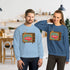 Retro TV Nostalgic Festive Sweatshirt-Unisex
