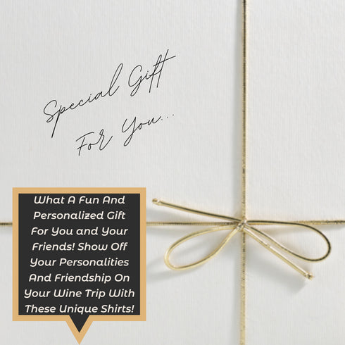 Oh Sip, It's A Wine Trip-Most Likely To Talk Us Out Of Trouble V-Neck Tee