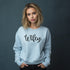 Wifey Crewneck Sweatshirt-Unisex