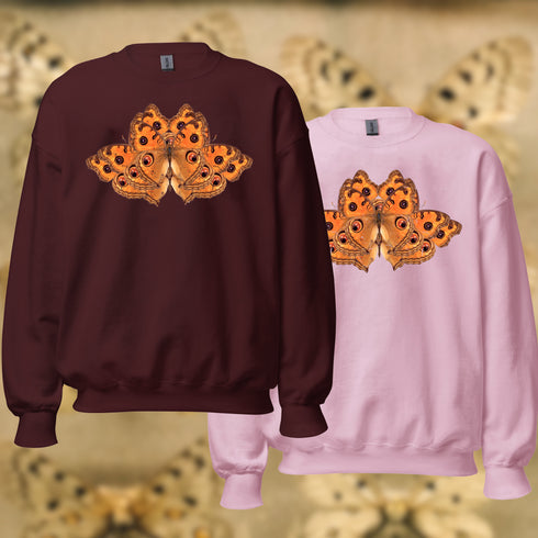 Moth Crewneck Sweatshirt-Unisex