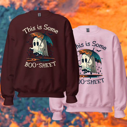 This is Some Boo Sheet Sweatshirt-Unisex