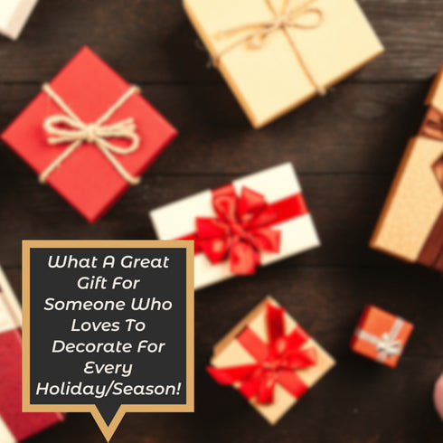 Home Sweet Home Interchangeable Wood Round Door Hanger-2 Sizes-13 Attachements Included