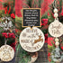 Round Christmas Ornament Bundle SVG File-For Laser Engraving