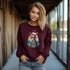 Funny Giraffe Christmas Sweatshirt-Unisex
