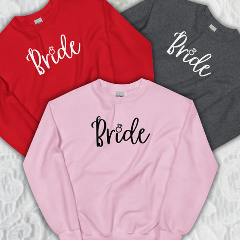 Bride to Be Crewneck Sweatshirt-Unisex