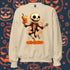 Dancing Skeleton Pumpkin Spice Latte Sweatshirt-Unisex