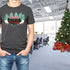 Merry and Bright Retro Christmas Crewneck T-Shirt-Unisex