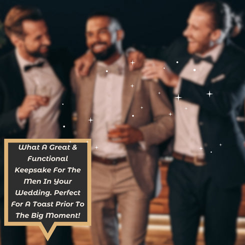 Personalized Slate Coasters Groomsman Gift-Laser Engraved