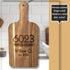 Personalized Home Address Paddle Cutting Board-Laser Engraved