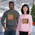 Retro TV Nostalgic Festive Sweatshirt-Unisex