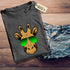 Giraffe with Sunglasses Crewneck T-Shirt-Unisex