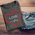 Love is Everything Valentines Crewneck T-Shirt-Unisex