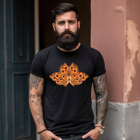 Moth Crewneck T-Shirt-Unisex