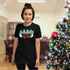 Merry and Bright Retro Christmas Crewneck T-Shirt-Unisex
