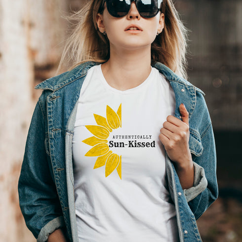 Sunflower Sunkissed Crewneck T-Shirt-Unisex