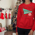 Christmas is in the Air Retro Christmas Crewneck Sweatshirt-Unisex