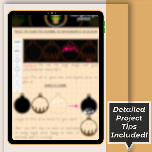 Layered Round Christmas Ornament SVG File-For Laer Engraving