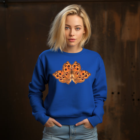 Moth Crewneck Sweatshirt-Unisex