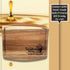 Pumpkin Spice & Everything Nice Cutting Board with Beveled Edge-Laser Engraved