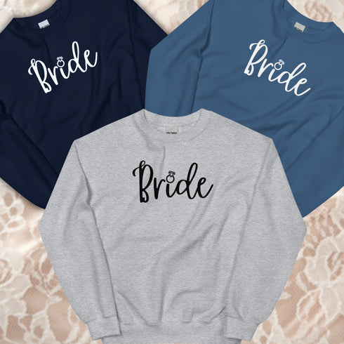 Bride to Be Crewneck Sweatshirt-Unisex