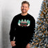 Merry and Bright Retro Christmas Crewneck Sweatshirt-Unisex