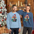 Funny Giraffe Christmas Sweatshirt-Unisex
