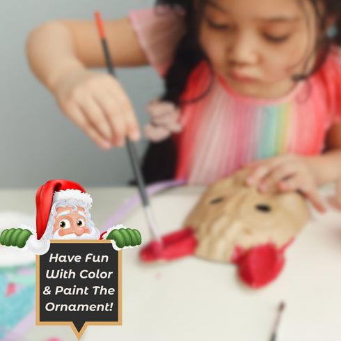 North Pole Envelope Christmas Wood Ornament - Laser Engraved