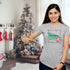 Christmas is in the Air Retro Christmas Crewneck T-Shirt-Unisex