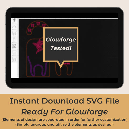 Tooth Fairy Door Hanger SVG File-For Laser Engraving