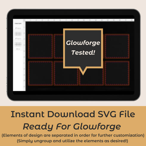 4"x4" Coaster Jig SVG File-For Laser Engraving