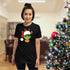 Funny Giraffe Wearing Sunglasses Christmas Crewneck T-Shirt-Unisex
