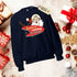 Retro Santa's Coming To Town Sweatshirt-Unisex