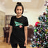 Christmas is in the Air Retro Christmas Crewneck T-Shirt-Unisex