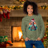 Funny Giraffe Christmas Sweatshirt-Unisex
