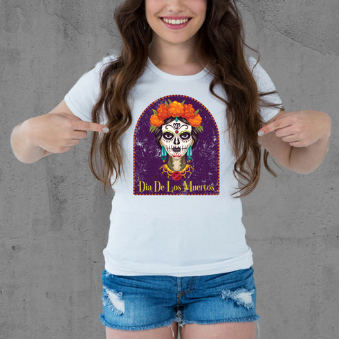 Day of the Dead-Dia De Lost Muertos Crewneck T-Shirt/Sweatshirt-Unisex