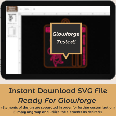 Here's A Few Bucks Ornament SVG File-For Laser Engraving