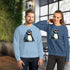 Funny Penguin Crewneck Sweatshirt-Unisex
