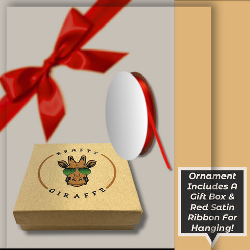 Personalized First Christmas in New Home Ornament-Laser Engraved