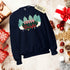 Merry and Bright Retro Christmas Crewneck Sweatshirt-Unisex