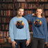 Vibrant Owl Crewneck Sweatshirt-Unisex