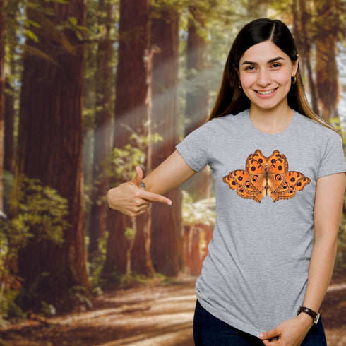 Moth Crewneck T-Shirt-Unisex