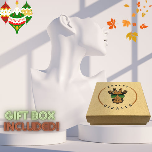 Laser Engraved Acrylic Dangle Earrings - Fall, Halloween, & Christmas Designs